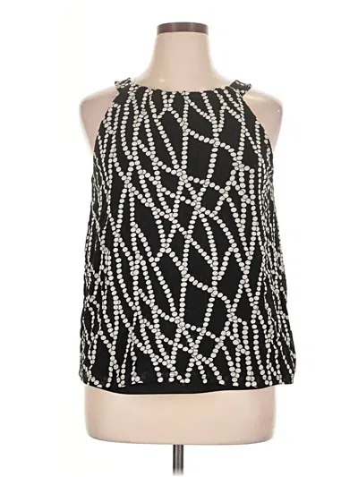 Pre-owned By Design Sleeveless Blouse In Black