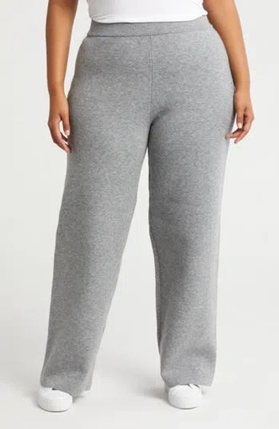 By Design Sweater Pants In Med Hthr Grey