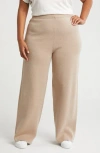 By Design Sweater Pants In Tapioca Heather