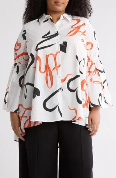 By Design Tess Long Sleeve Shirtdress