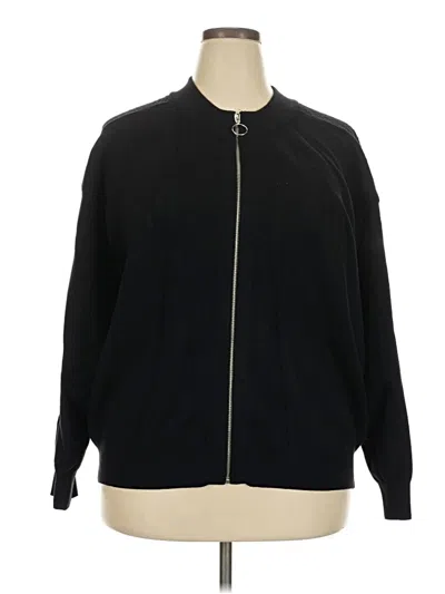 Pre-owned By Design Track Jacket In Black