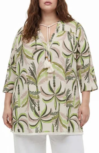 By Design Tropic Top In Multi