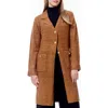 By Design Whitney Bouclé Cardigan In Camel