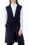 By Design Whitney Longline Vest In Black