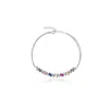 By Eda Dogan Women's Multicolour Deco Spinel Bracelet - Silver