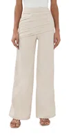 By Efrain Mogollon Palazzo Pants Khaki