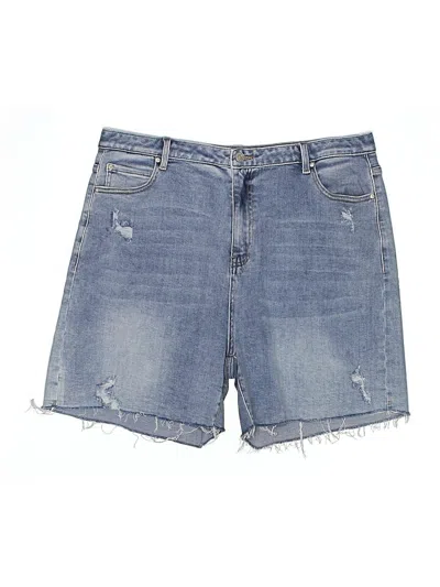 Pre-owned By Egreis Denim Shorts In Blue