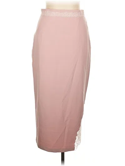 Pre-owned By Egreis Formal Skirt In Pink