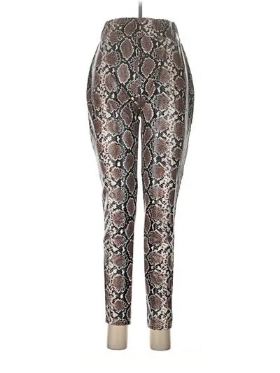 Pre-owned By Egreis Leggings In Silver