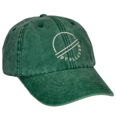 By Elleven Women's  - Embroidered Logo Cap In Vintage Green