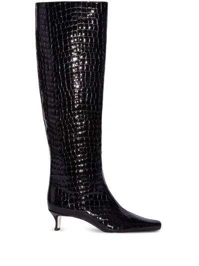 By Far 50mm Kitten Stevie 42 Boots In 黑色