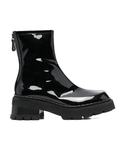 BY FAR ALISTER LEATHER BOOTS
