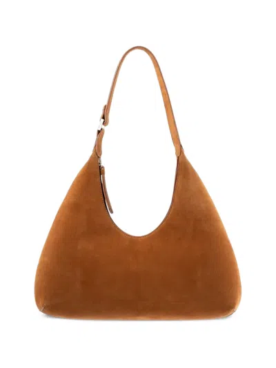 By Far Amber Suede Shoulder Bag In Pattern