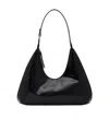 By Far Amber Zippered Underarm Bag In Black