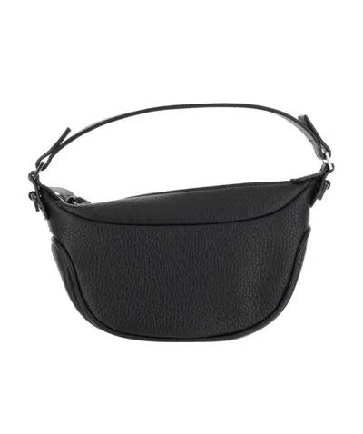 By Far Ami Mini Tote Bag In Black