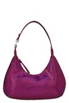 By Far Baby Amber Disco Dot Leather Bag