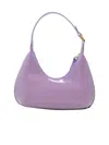 By Far Baby Amber Purple Haze Patent Leather Handbag In Purple