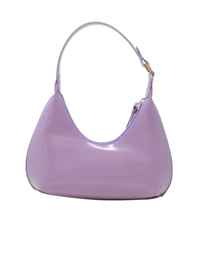 BY FAR BY FAR BABY AMBER PURPLE HAZE PATENT LEATHER HANDBAG