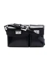 By Far Baby Billy Semi Ptnt Lthr Shldr B In Black
