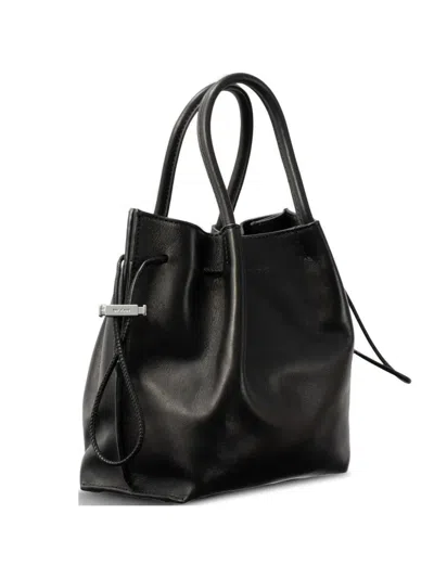 By Far Baby Kayla Bucket Bag In Black
