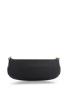 By Far Beverly Black Smooth Calf Leather Shoulder Bag Bags