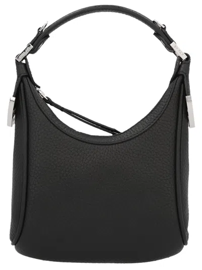 By Far Cosmo Zipped Top Handle Bag In Black