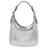 By Far Bikini Handbag In Silver