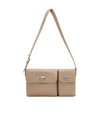 By Far Taupe Billy Bag In Bg017 Taupe