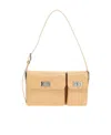 By Far Billy Shoulder Bag In Nude