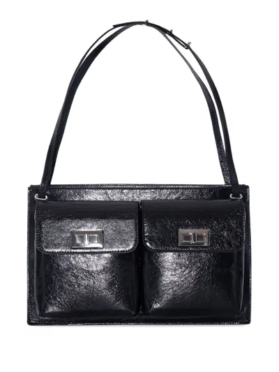 By Far Billy Shoulder Bag In Schwarz