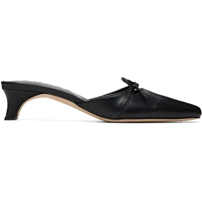 By Far Black Babybow Heels In Bk001 Black