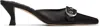 By Far Black Evelyn Mules In Bk001 Black