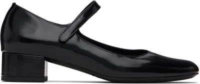 By Far Black Ginny Mary Jane Heels In Multi