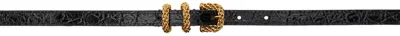 By Far Black Kat Circular Belt In Bk001 Black