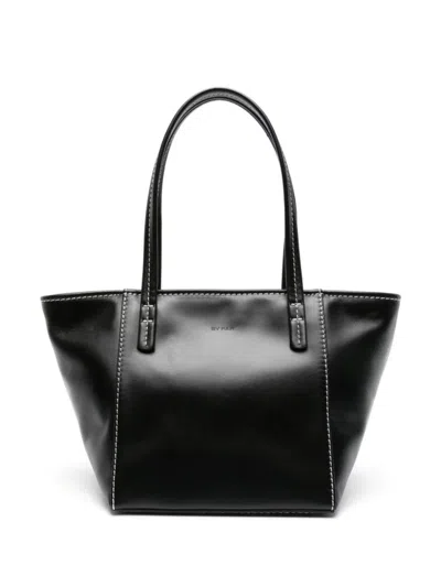 By Far Black Leather Handbag