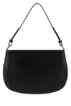 By Far Curved Silhouette Shoulder Bag In Black