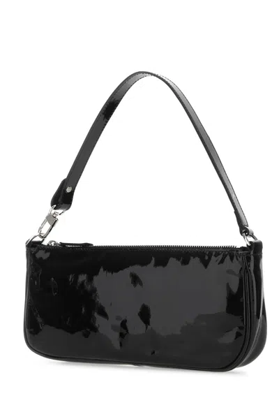 By Far Black Leather Rachel Handbag