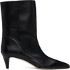 By Far Black Lysander Boots In Bk001 Black