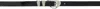 By Far Black Moore Semi Patent Leather Belt In Bk001 Black