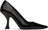 By Far Black Viva Heels In Bk001 Black