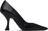 By Far Ssense Exclusive Black Viva Heels In Multi