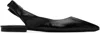 By Far Black Yasha Flats In Bk001 Black