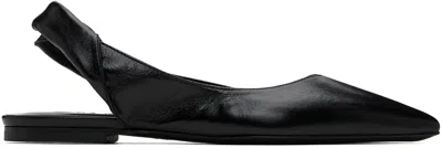 By Far Black Yasha Flats In Bk001 Black