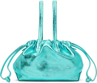 By Far Blue Malmo Bag In Aquamarine (aq)