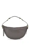 By Far Leather Shoulder Bag Featuring Crocodile Motif In Cem