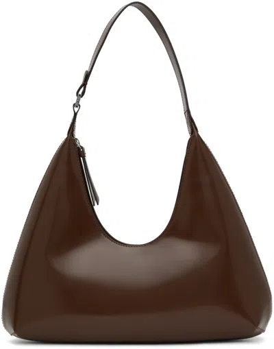 By Far Amber Leather Shoulder Bag In Ber Bear