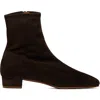 By Far Brown Este Suede Leather Boots In Brown