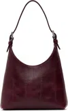 By Far Burgundy Baby Camryn Bag
