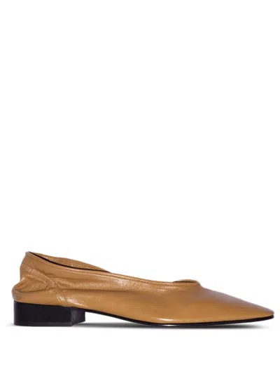 By Far Carré Pumps In Brown