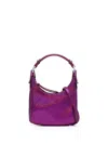 By Far Cosmo Glitter Detailed Bag In Purple